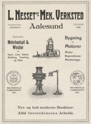 L. Nessets Mek Verksted (1917)
