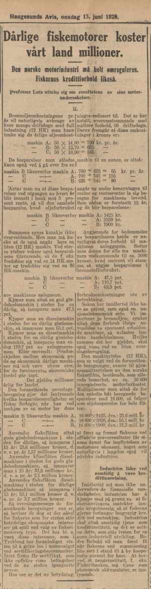 (1928) Haugesunds Avis 13. juni